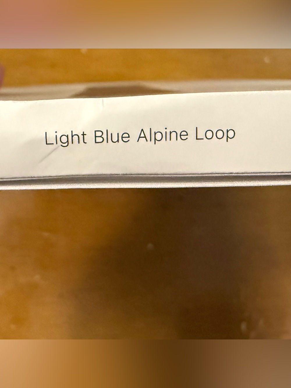 NEW & UNOPENED Apple Light Blue Alpine Loop Watch Band (Small 49mm) - RESERVED - Picture 3 of 5
